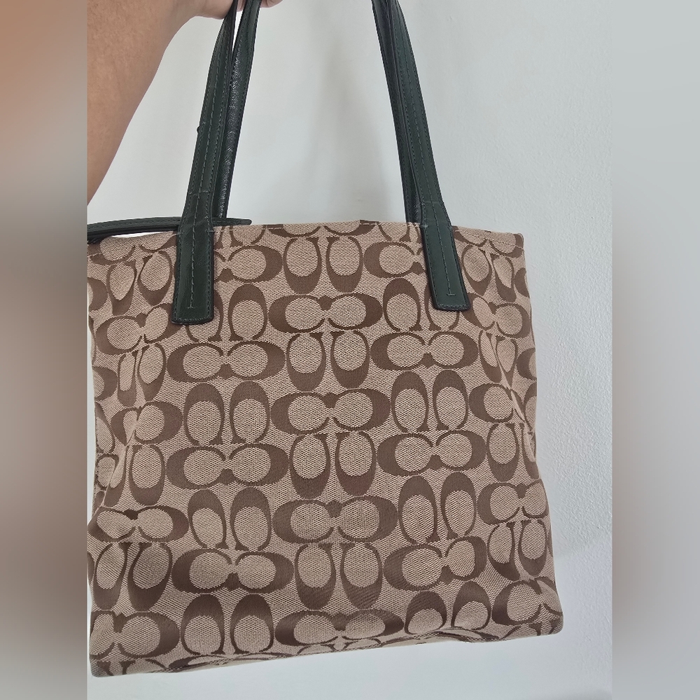 Coach Signature Python Stripe Tote 2013 - Picture 11 of 12